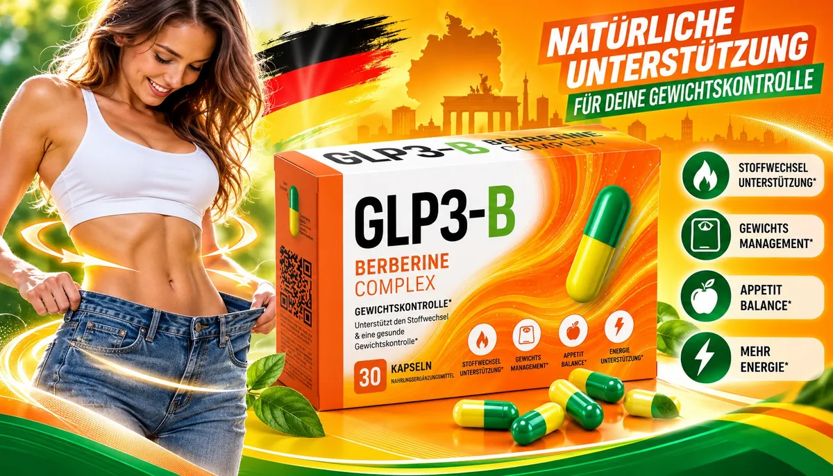 GLP3-B Packung mit Kapseln – deutsche Produktdarstellung